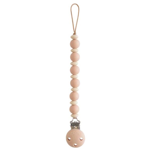 Mushie Klip na cumlík Luna Blush