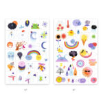 Djeco Dočasné tetovanie Emoji počasie – Hračky od 3 do 6 rokov pre deti z e-shopu Naša Bublinka Martin | detský o...