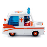 Crazy Motors Uháňajúca sanitka (Hurry ambulance) – Autíčka pre deti z e-shopu Naša Bublinka Martin | detský obch...