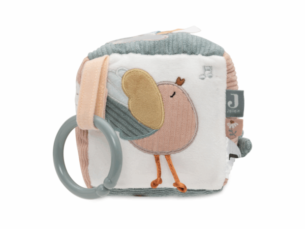 Jollein Kocka textilná Lovely Birds