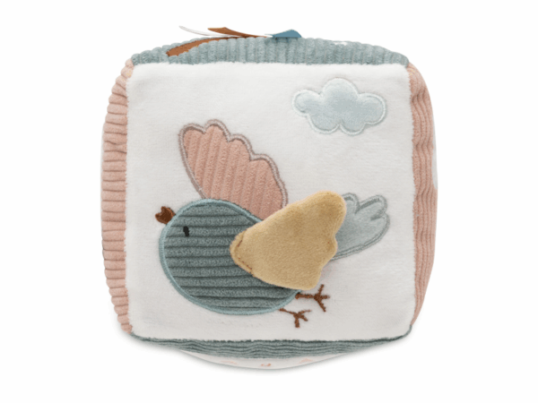 Jollein Kocka textilná Lovely Birds