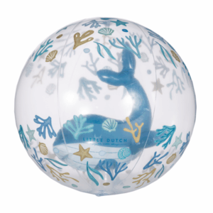 Little Dutch Plážová lopta 3D Ocean Dreams Blue