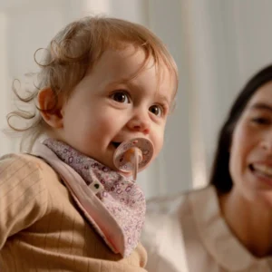 BIBS Liberty slintáčik Blush