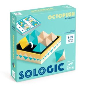 Djeco Sologic: OctoPush, 3D drevený hlavolam