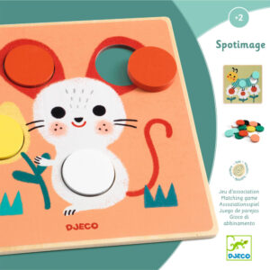 Djeco Spotimage: drevená edukačná hra