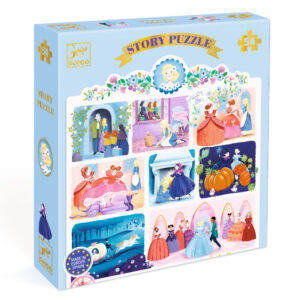 Djeco Príbehové Puzzle Popoluška