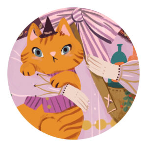Djeco Čarodejnica Lily Obrovské 36 dielne puzzle