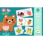 Djeco Puzzle duo Farby