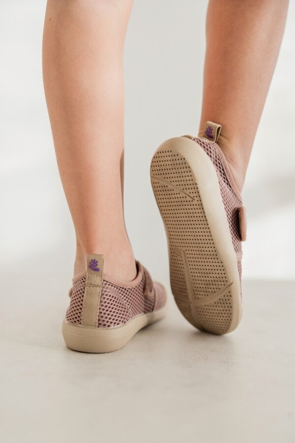 MILASH Sieťované Barefoot tenisky FUN Shoes Béžové