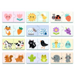 Djeco Puzzle duo Farby – Hračky od 0 do 3 rokov pre deti z e-shopu Naša Bublinka Martin | detský obchod s oblečením...