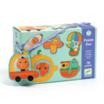 Djeco Puzzle duo Dopravné prostriedky – Hračky od 0 do 3 rokov pre deti z e-shopu Naša Bublinka Martin | detský obch...