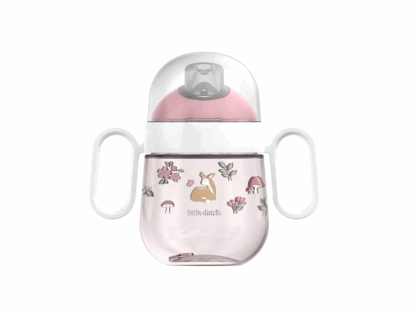 Little Dutch Hrnček s náustkom Fairy Garden 200ml