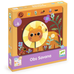 Djeco Eduludo Obs Savana Prvá hľadacia hra