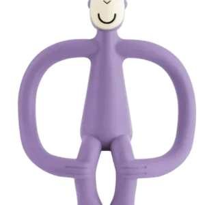Matchstick Monkey Hryzadlo a zubná kefka Purple