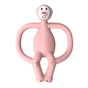 Matchstick Monkey Hryzadlo a zubná kefka Prasiatko