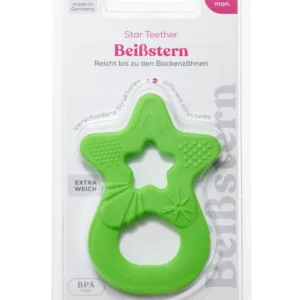 Dentistar Teether Star hryzadlo Zelená