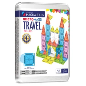 Magna Tiles Magnetická stavebnica microMAGS Travel Set Deluxe 55 dielov – Hračky od 3 do 6 rokov pre deti z e-shopu Na...