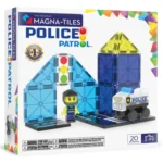 Magna Tiles Magnetická stavebnica Police Patrol 20 dielov – Hračky od 3 do 6 rokov pre deti z e-shopu Naša Bublinka M...