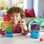 Magna Tiles Magnetická stavebnica Rail Racers 33 dielov – Hračky od 3 do 6 rokov pre deti z e-shopu Naša Bublinka Mar...