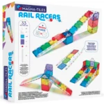 Magna Tiles Magnetická stavebnica Rail Racers 33 dielov – Hračky od 3 do 6 rokov pre deti z e-shopu Naša Bublinka Mar...