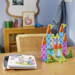 Magna Tiles Magnetická stavebnica microMAGS Travel Set Deluxe 55 dielov – Hračky od 3 do 6 rokov pre deti z e-shopu Na...