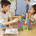 Magna Tiles Magnetická stavebnica microMAGS Travel Set Deluxe 55 dielov – Hračky od 3 do 6 rokov pre deti z e-shopu Na...