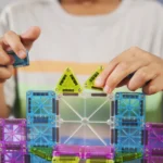 Magna Tiles Magnetická stavebnica microMAGS Travel Set Deluxe 55 dielov – Hračky od 3 do 6 rokov pre deti z e-shopu Na...