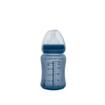 Everyday Baby Sklenená fľaša s termo senzorom 150ml, Blueberry