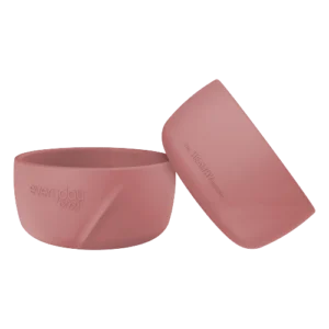 Everyday Baby Silikónové misky Nature Red 2ks