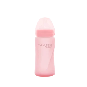 Everyday Baby Sklenená fľaša 240ml, Rose Pink