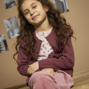 Minymo Menčestrové nohavice Woodrose – Novinky pre deti z e-shopu Naša Bublinka Martin | detský obchod s oblečením...