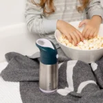 B.Box Termoska so slamkou 350ml Indigo/Ružová – Termosky a Termofľaše pre deti z e-shopu Naša Bublinka Martin | det...