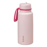 B.Box Nerezová termofľaša so slamkou 1000ml Pink Paradise – Termosky a Termofľaše pre deti z e-shopu Naša Bublinka...