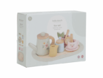 Little Dutch Čajový set drevený s kvetinovou potlačou – Hračky od 0 do 3 rokov pre deti z e-shopu Naša Bublinka Ma...