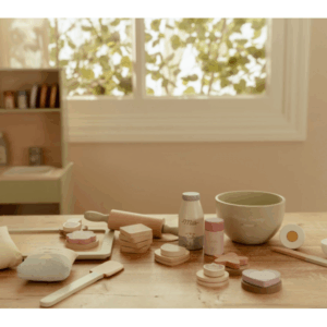 Little Dutch Sada na pečenie drevená – Hračky od 3 do 6 rokov pre deti z e-shopu Naša Bublinka Martin | detský obc...