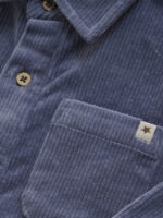 HUTTEliHUT Menčestrová košeľa Folkstone Gray – Novinky pre deti z e-shopu Naša Bublinka Martin | detský obchod s o...