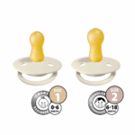 BIBS De Lux cumlíky z prírodného kaučuku 2ks – BIBS De Lux pre deti z e-shopu Naša Bublinka Martin | detský obchod...