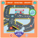 Crazy Motors Obrovské puzzle Mestský okruh – Autíčka pre deti z e-shopu Naša Bublinka Martin | detský obchod s obl...