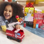 Magna Tiles Magnetická stavebnica Fire Station 50 dielov – Hračky od 3 do 6 rokov pre deti z e-shopu Naša Bublinka Ma...