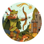 Djeco Siluetové puzzle Robin Hood – Hračky od 3 do 6 rokov pre deti z e-shopu Naša Bublinka Martin | detský obchod ...
