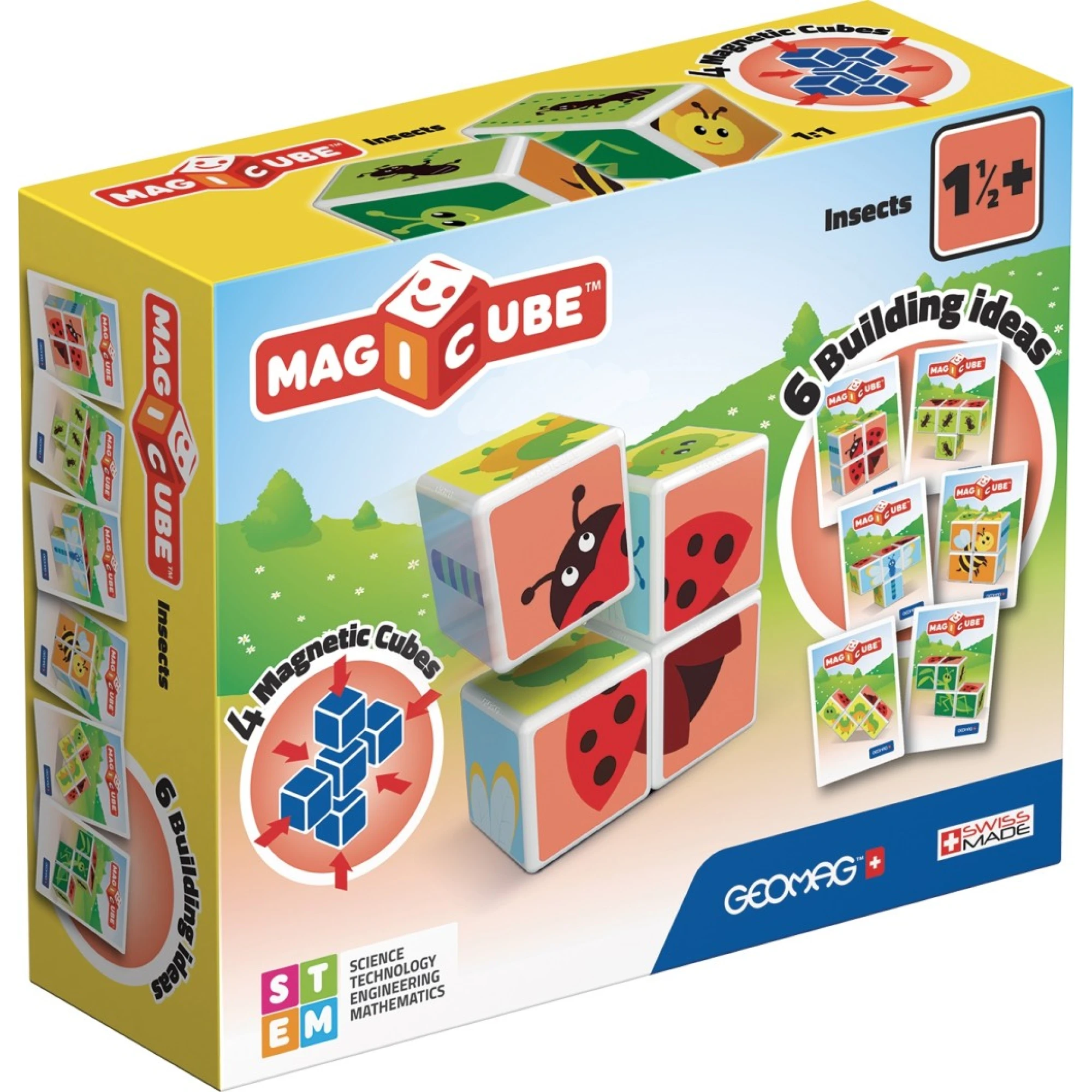 121GEO-magicube-insects-4-diely-2000x2000h Geomag Magicube Insects 4 diely – Magnetické hry a hračky pre deti z e-shopu Naša Bublinka Martin | detský obchod s ...