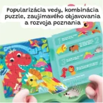Jar Meló Magnetické svietiace puzzle 3v1 Dinosaury – Hračky od 3 do 6 rokov pre deti z e-shopu Naša Bublinka Martin ...