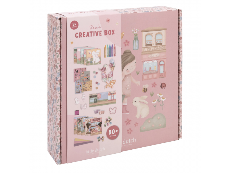 126862LD-3 Little Dutch Kreativná sada XL Rosa & Friends – Hračky od 3 do 6 rokov pre deti z e-shopu Naša Bublinka Martin | dets...