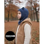 Speem Kukla s uškami Merino Tmavomodrá – Čiapky, nákrčníky a rukavice pre deti z e-shopu Naša Bublinka Martin | d...