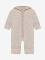 HUTTEliHUT Baby vlnený overal Camel Melange – Dojčenské overaly pre deti z e-shopu Naša Bublinka Martin | detský ob...