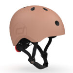 Scoot&Ride® Detská prilba S-M Mocha – Dopravné prostriedky a prilby pre deti z e-shopu Naša Bublinka Martin | detský obchod s oblečením, obuvou, hračkami a doplnkami