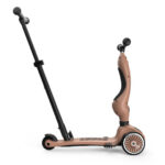 Scoot&Ride Odrážadlo kolobežka 2v1 Highwaykick 1 Push and Go Mocha – Dopravné prostriedky a prilby pre deti z e-shop...