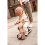 Scoot&Ride Odrážadlo kolobežka 2v1 Highwaykick 1 Push and Go Mocha – Dopravné prostriedky a prilby pre deti z e-shop...