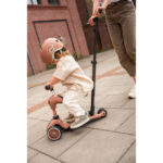 Scoot&Ride Odrážadlo kolobežka 2v1 Highwaykick 1 Push and Go Mocha – Dopravné prostriedky a prilby pre deti z e-shop...