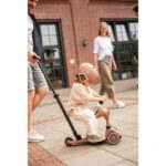 Scoot&Ride Odrážadlo kolobežka 2v1 Highwaykick 1 Push and Go Mocha – Dopravné prostriedky a prilby pre deti z e-shop...